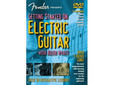 Fender PRIBOR Getting Started On Electric Guitar Guitar DVD  