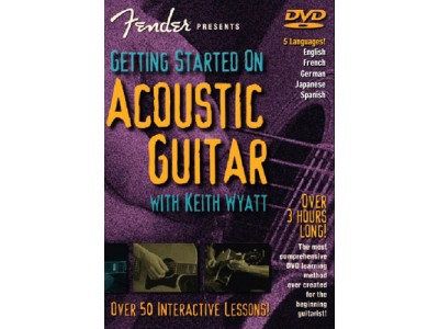 Fender PRIBOR Getting Started On Acoustic Guitar DVD Fender PRIBOR Getting Started On Acoustic Guitar DVD