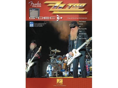 Fender PRIBOR G-Dec ZZ Top Guitar Play-Along Songbook/SD Card 