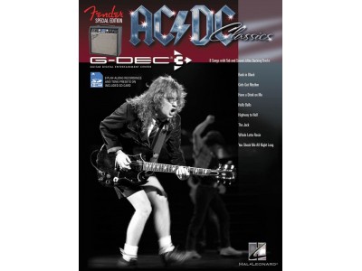 Fender PRIBOR G-Dec AC/DC Play-Along Guitar Songbook/SD Card Fender PRIBOR G-Dec AC/DC Play-Along Guitar Songbook/SD Card
