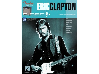 Fender PRIBOR G-Dec Eric Clapton Play-Along Guitar Songbook/SD Fender PRIBOR G-Dec Eric Clapton Play-Along Guitar Songbook/SD