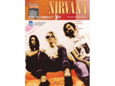 Fender PRIBOR G-Dec Nirvana Guitar Play-Along Songbook/SD Card 