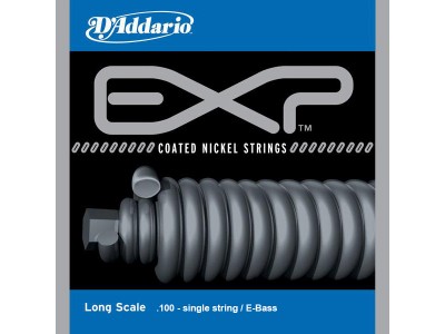 D'Addario SNGL BASS EXP NICKEL 100 LONG 