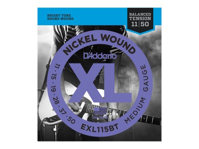 D'Addario SET ELEC GTR BAL XL MEDIUM EXL115BT 