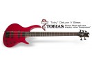Epiphone Legacy TOBY DELUXE V BASS TRANSLUCENT RED  