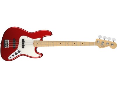 Fender American Standard Jazz Bass, Maple Fingerboard, Mystic Red 