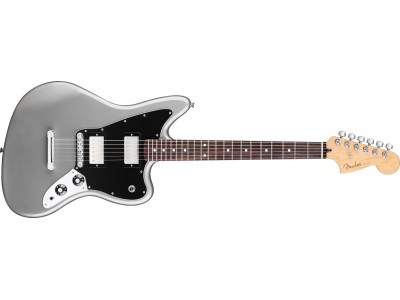 Fender Blacktop Jaguar HH - Rosewood - Silver 