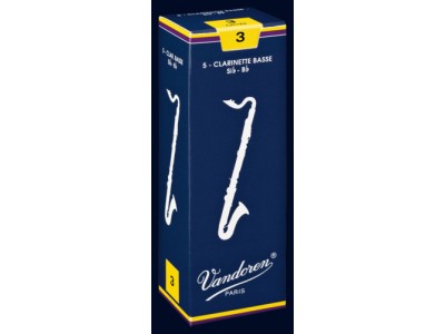 Vandoren Bass Clarinet Reeds CR123 