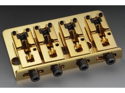 Schaller Bass Bridge 2000 4-string 3-dimensional Fixed Gold 