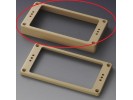 Schaller Pickup Frames (one hole) Plastic. straight Cream High 1/2 inch  