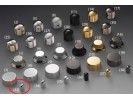 Schaller Speed Knobs Brass (33) Smooth Nickel  