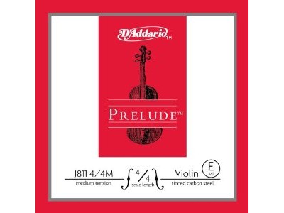 D'Addario J811 4/4M Single String E 