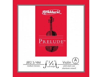 D'Addario J812 3/4M Single String A 