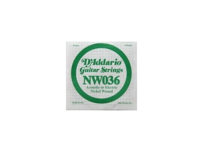 D'Addario NW036 