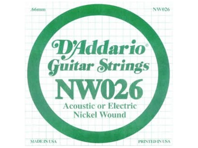 D'Addario NW026 