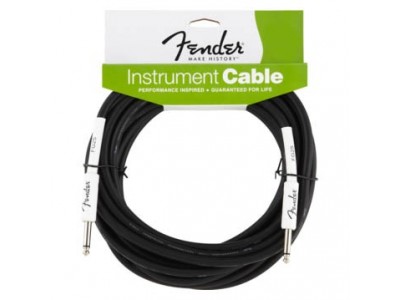 Fender PRIBOR Performance Series Instrument Cable. 15'. Black 