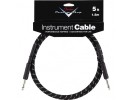 Fender PRIBOR Custom Shop Performance Series Cable. 5'. Black Tweed  