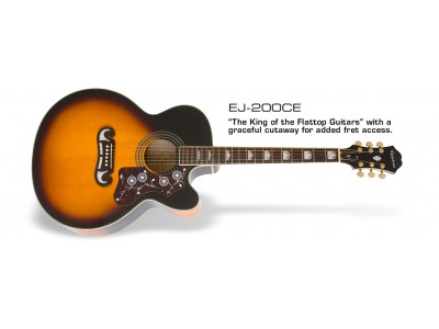 Epiphone Legacy EJ-200SCE (Solid Top) VINTAGE SUNBURST 