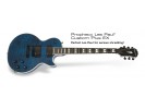 Epiphone Prophecy Les Paul Custom Plus EX Outfit (EMG 81/85) MIDNIGHT SAPPHIRE električna gitara električna gitara