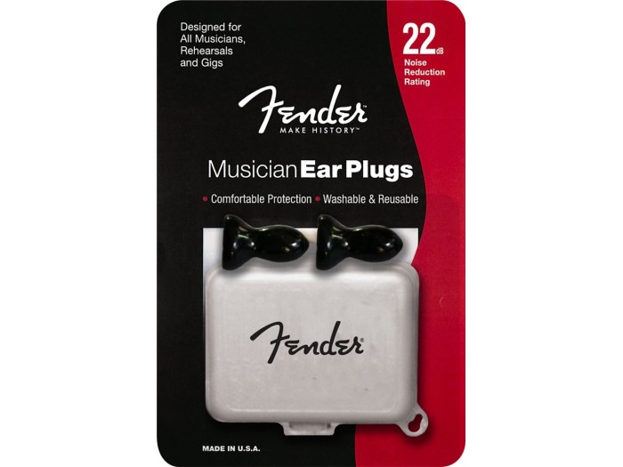 Fender PRIBOR Musician Series Black Ear Plugs