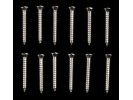 Fender PRIBOR Bridge Mounting Mounting Screws. 5 X 1. Chrome (12) *  