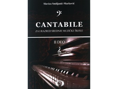 Literatura S. Smiljanić-Marković - Cantabile II deo 
