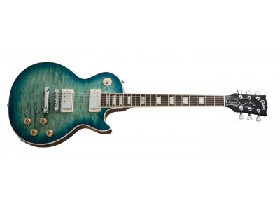 Gibson Legacy LP Standard Premium Quilt 2014 Ocean Water Perimeter 