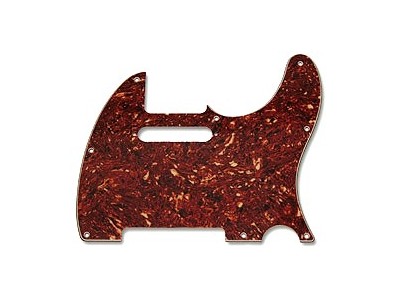 Fender PRIBOR Pickguard. Tele. 8 Hole Mount. 4-Ply. Tortoise Shell * 