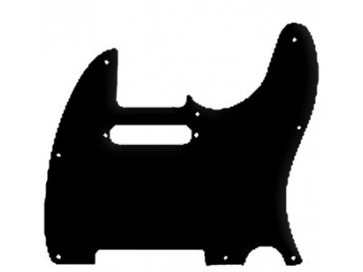 Fender PRIBOR Pickguard. Tele. 8 Hole Mount. 3-Ply. B/W/B 