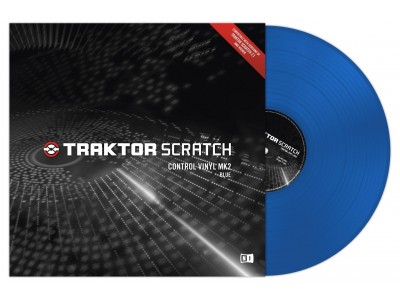 Native Instruments Traktor Scratch Control Vinyl MK2 Blue 