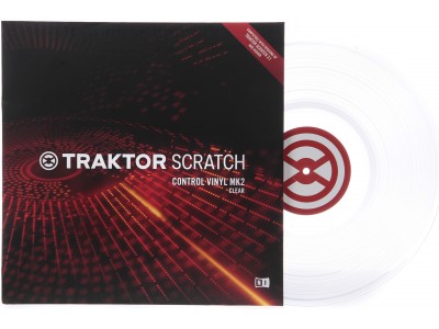 Native Instruments Traktor Scratch Control Vinyl MK2 Clear 