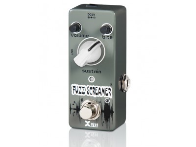 Xvive V4 Fuzz Screamer Gray 