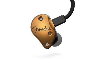 Fender FXA7 Pro In-Ear Monitors, Gold 