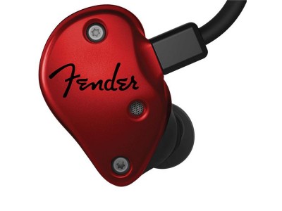 Fender FXA6 Pro In-Ear Monitors, Red 