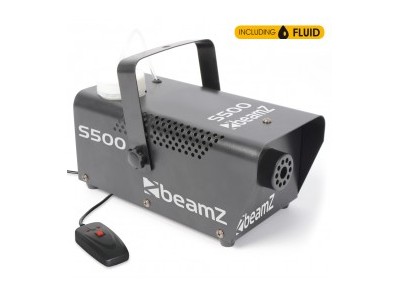 BeamZ S500 Smokemachine incl 250ml fluid 