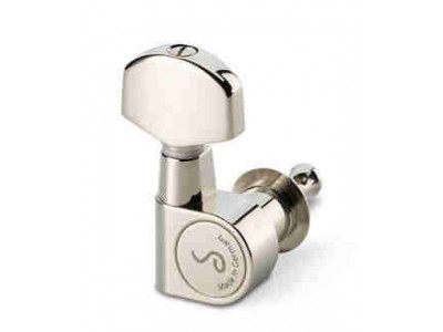 Schaller M6 PIN NI, 3L+3R, LARGE M, SOLID 