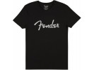 Fender Spaghetti Logo Men's Tee, Black, Large 