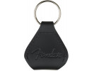 Fender Leather Pick Holder Keychain, Black  