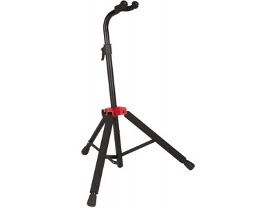Fender PRIBOR Deluxe Hanging Guitar Stand, Black/Red 