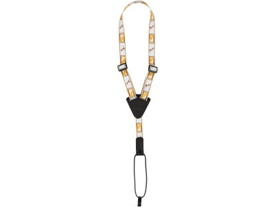 Fender PRIBOR Ukulele Strap, White/Brown/Yellow Fender PRIBOR Ukulele Strap, White/Brown/Yellow