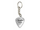 Fender Fender™ Medium Pick Keychain, Pewter  