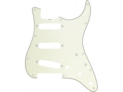 Fender PRIBOR PG, 62 STRAT MINT GREEN 11-HOLE  