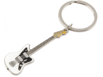 Fender Jazzmaster White keychain  