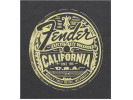 Fender Cali Medallion Men's Tee, Gray, XL 