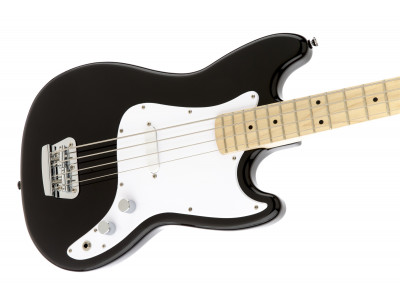 Squier By Fender Bronco Bass MN Black Squier By Fender Bronco Bass MN Black