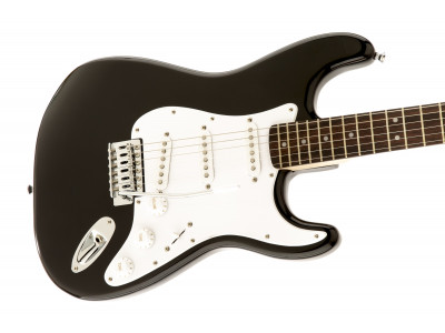 Squier By Fender Legacy Bullet Stratocaster with Tremolo LRL Black 