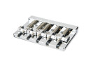 Fender PRIBOR HiMass™ 5-String Bass Narrow Bridge Assembly With Brass Saddles, Chrome 