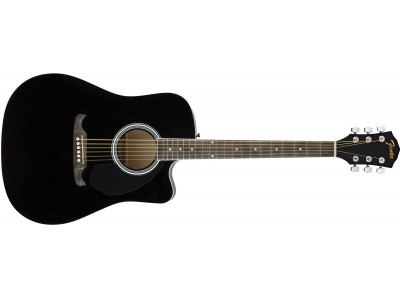 Fender FA-125CE Dreadnought WN Black 