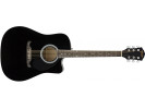 Fender FA-125CE Dreadnought WN Black  