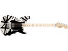 EVH Striped Series White with Black Stripes  